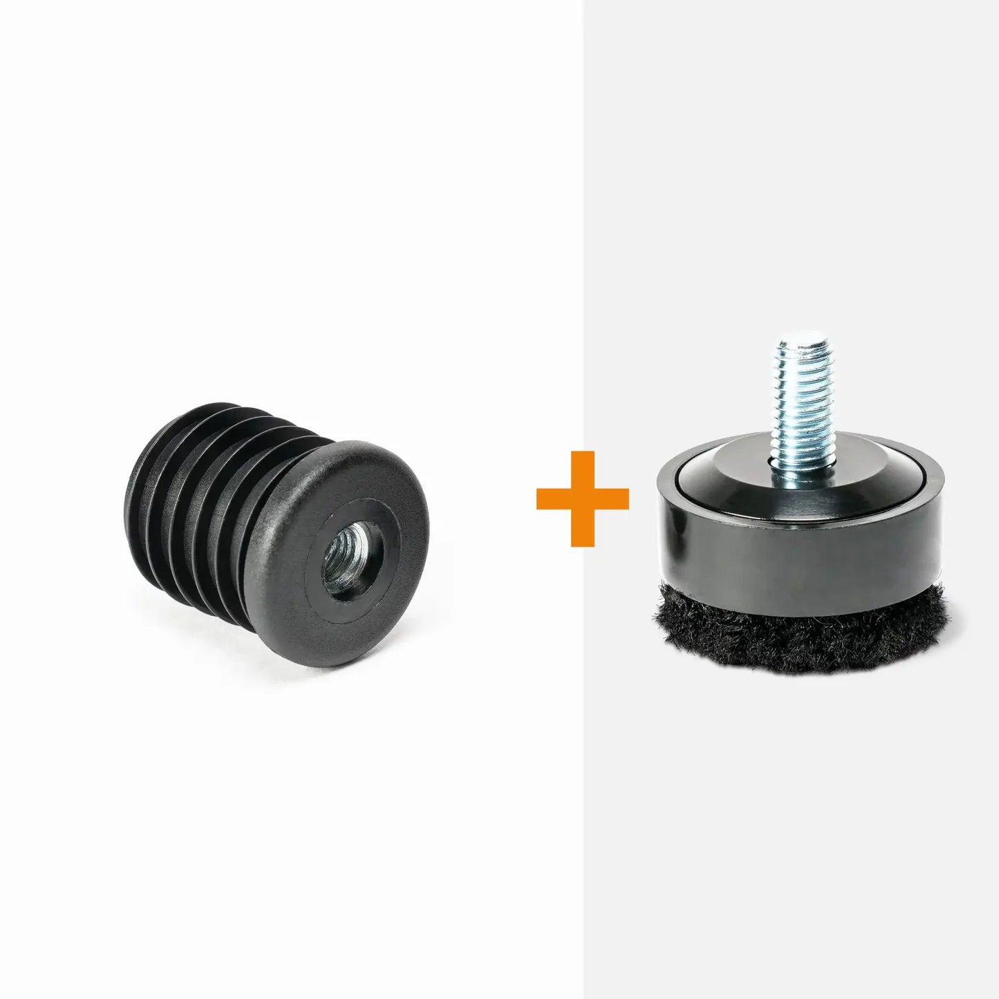 Threaded round insert M8