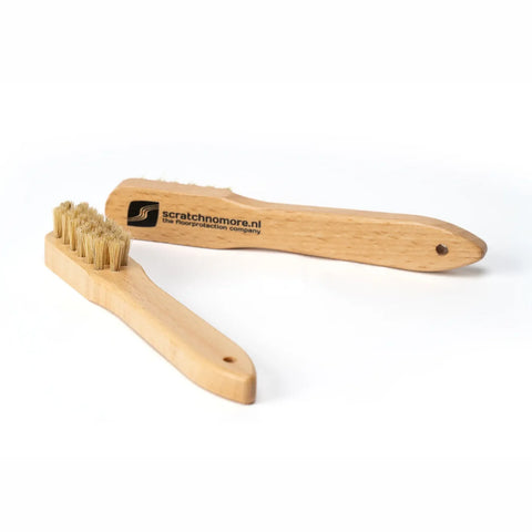 Furniture glide brush