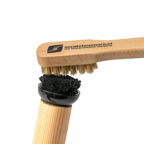 Furniture glide brush