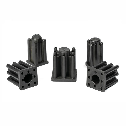 Square castor socket sleeve