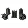Square castor socket sleeve