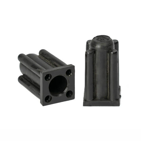 Square castor socket sleeve