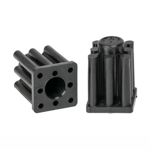 Square castor socket sleeve