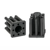 Square castor socket sleeve