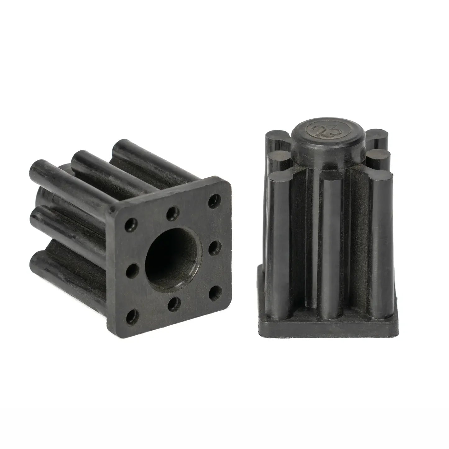 Square castor socket sleeve