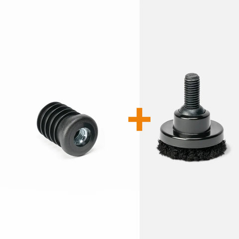 Threaded round insert M8