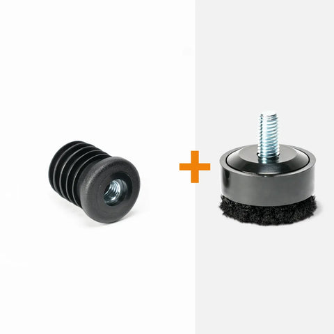 Threaded round insert M8