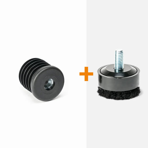 Threaded round insert M8