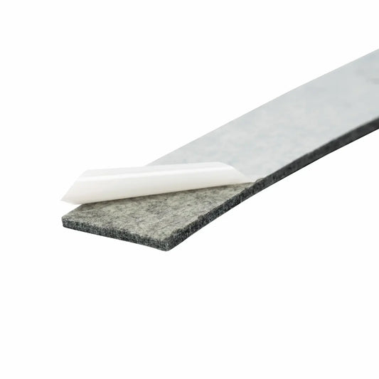 Felt strip self-adhesive 100 x 5 cm